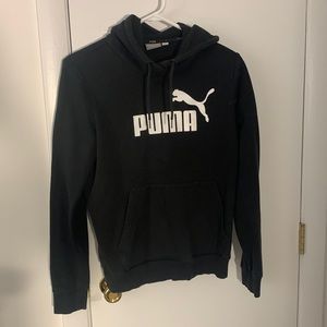Black puma hoodie